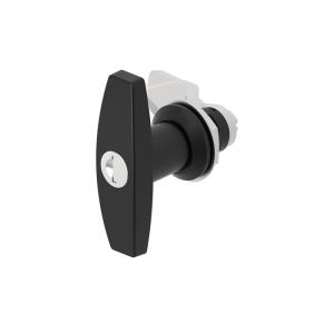 T-handle quarter turn latch 1336/1026 ,key locking/non-locking,wing knob,zinc alloy/stainless steel,cam without stopper