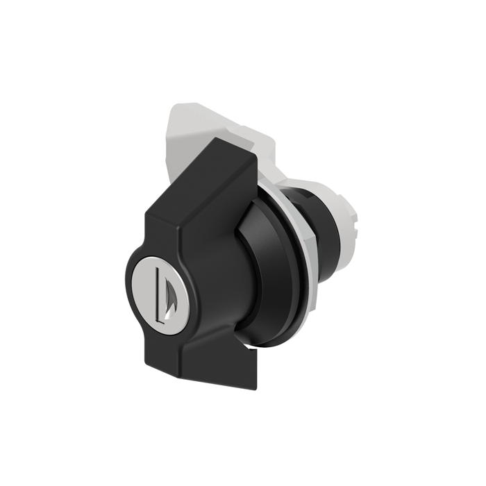 Quarter turn latch 13335/1025 ,key locking/non-locking,wing knob,zinc alloy/stainless steel,cam without stopper