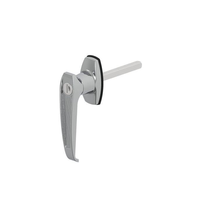 Quarter turn latch 1346/1347,L-handle/T-handle,adjustable grip,key locking/non-locking,zinc alloy,cam without stopper