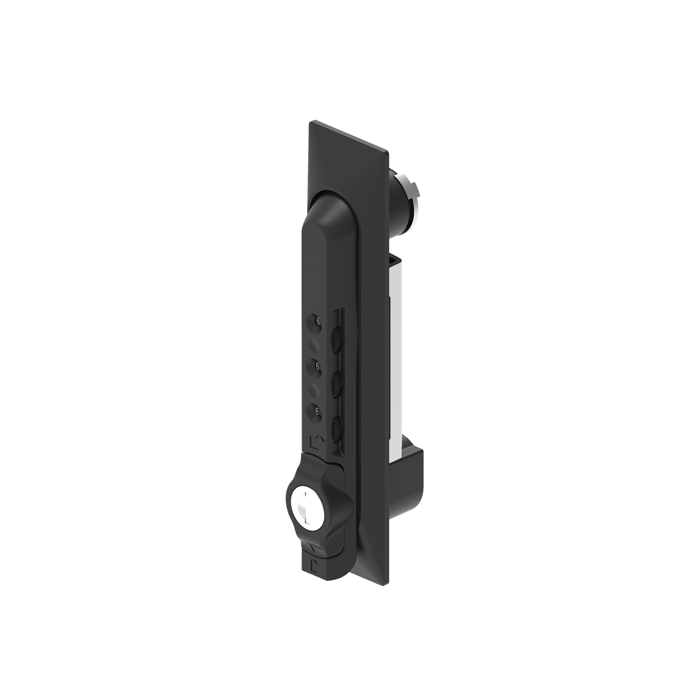 Swing handle latch with combination lock 2053,PA,key locking,Standard lock plug Swing handle latch with combination lock 2053,PA,key locking,Standard lock plug