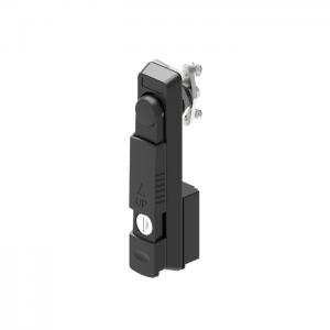 Swing handle latch 2038,zinc alloy,key locking,Euro profile half lock cylinder,sliding dust cover