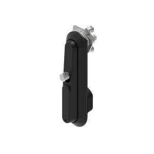 Swing handle latch 2071,zinc alloy,key locking,Euro profile half lock cylinder,dust cap,padlockable hasp option
